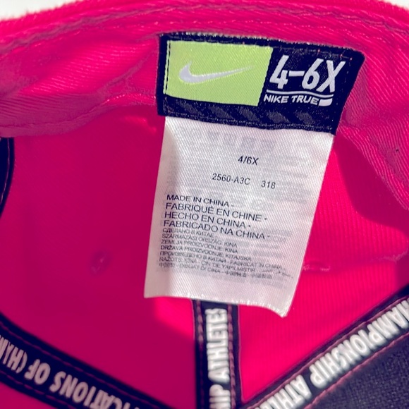 Nike pink hat (4-6x) - Picture 3 of 4